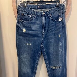 NWT GAP boyfriend  Distressed Denim Jeans